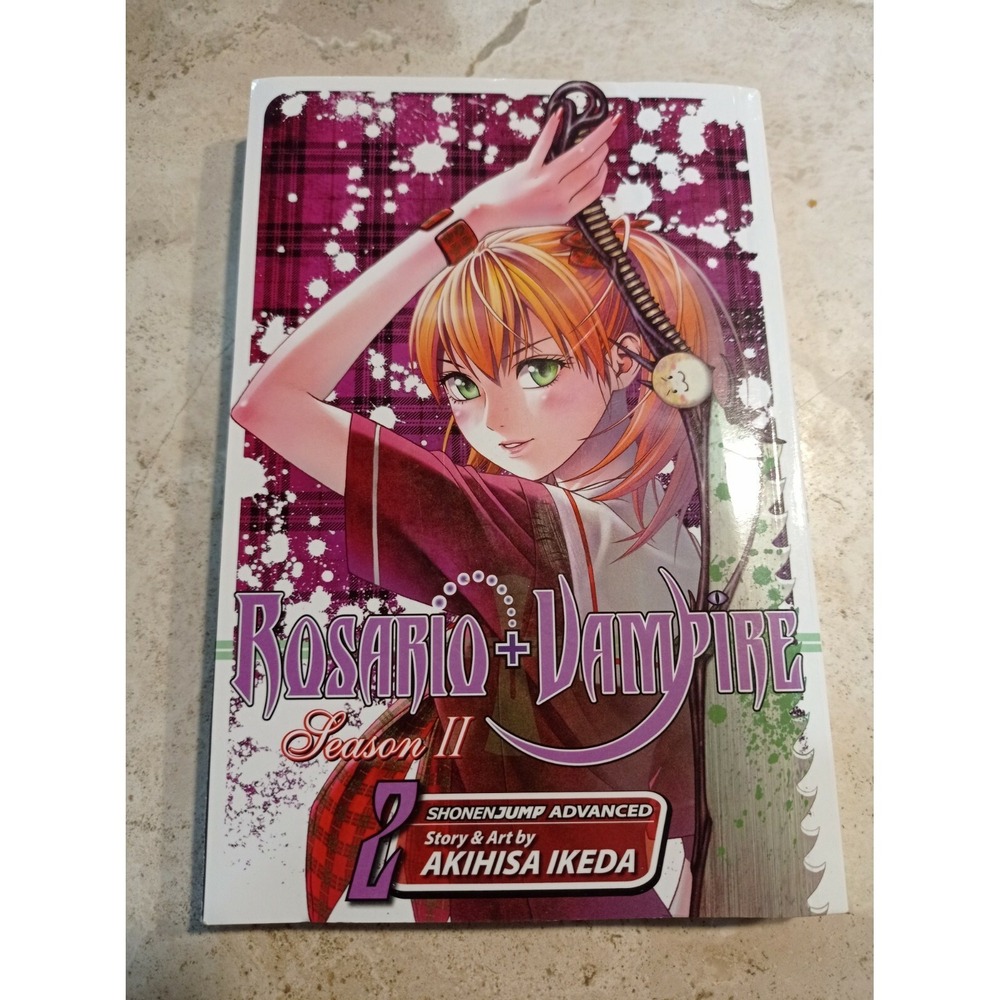 Season‎ 2 Rosario + Vampire By Akihisa Ikeda Magna Graphic Novel